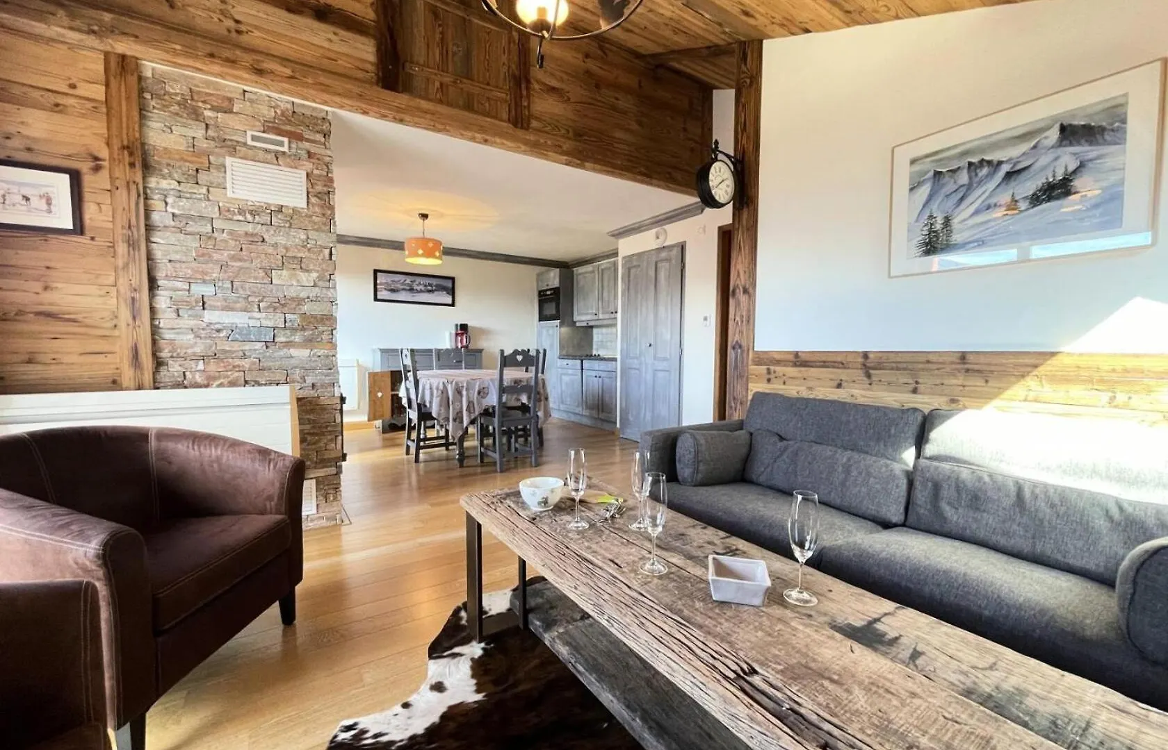 Residence Les Logis De Bellecombe - Appartement De Charme Proche Des Pistes Et Du Centre Mae-5251 نوتر دام دو بيلكومبيه